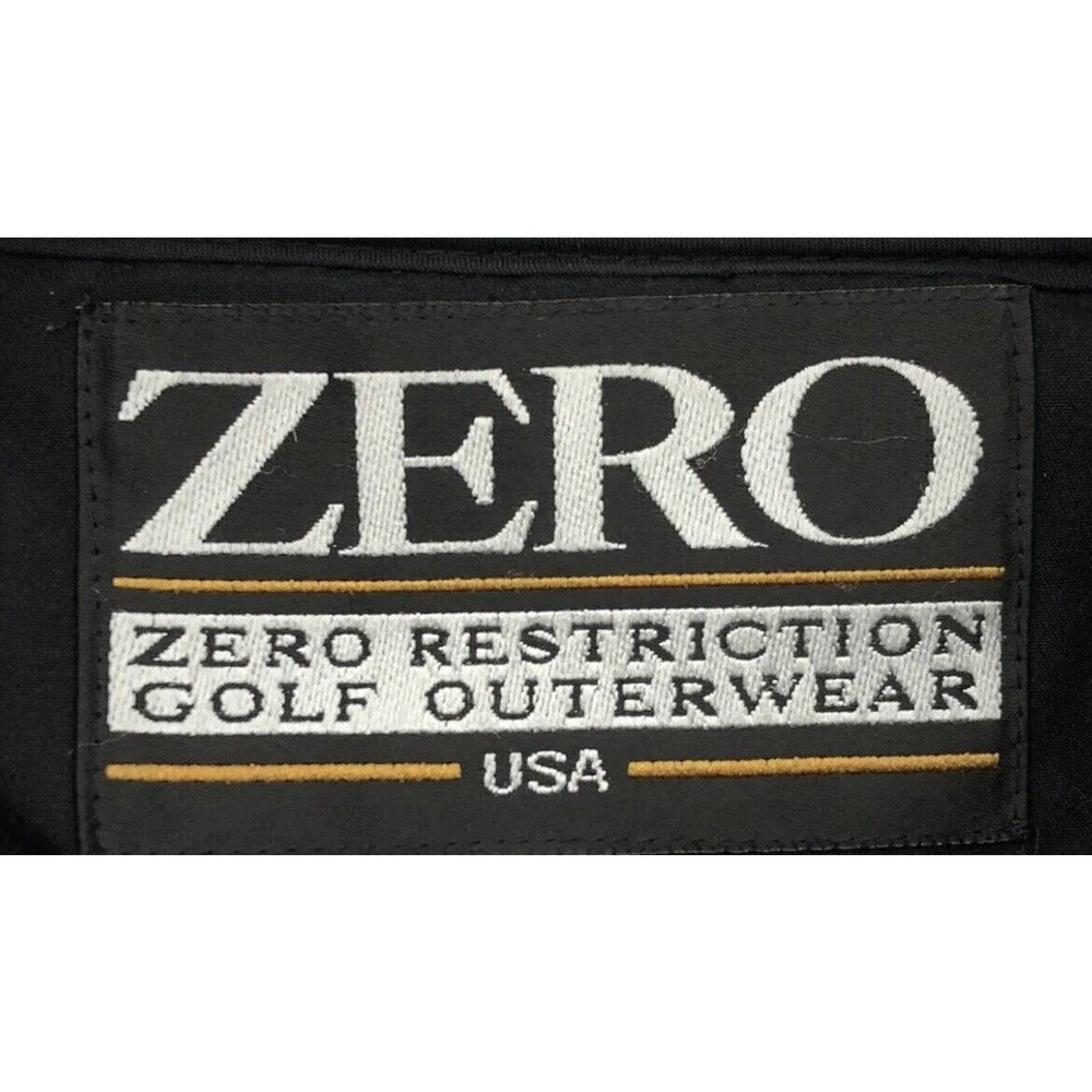 Zero Restriction PGA Tiger Golf 1/4 Snap Pullover Windbreaker Jacket Mens 2XL - Picture 2 of 12